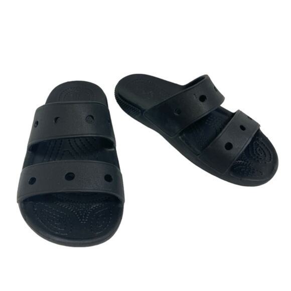 Crocs Classic Slide Two Strap Sandals Size J 1 - Picture 1 of 10